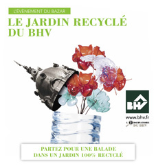 Le jardin recycle du BHV