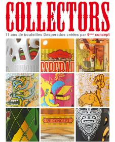 Collectors, 11 ans de bouteilles Desperados par 9me Concept